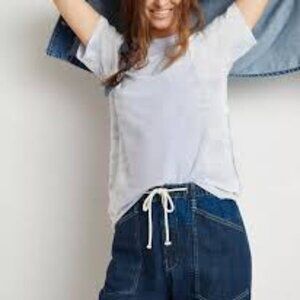 ANTHROPOLOGIE T.LA LIGHT PURPLE TIE DYE REMI OVERSIZED TEE SIZE SMALL NEW